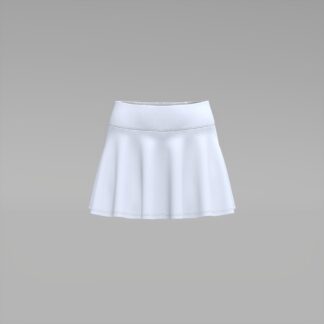 Womens Classic Tennis Skirt back front view