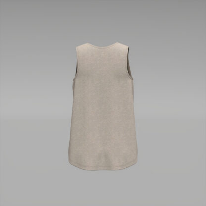 Womens Sleeveless Flow Tank back