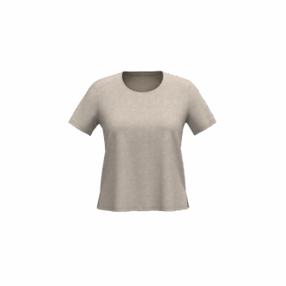 Women's SS Notched Hem Tee