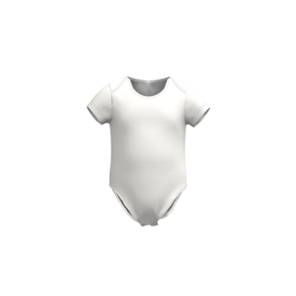 Classic Infant Toddler SS Lapped One-Piece