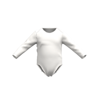 Classic Infant Toddler LS Lapped One-Piece