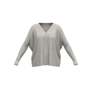 Women's Long Sleeve V-Neck Dolman